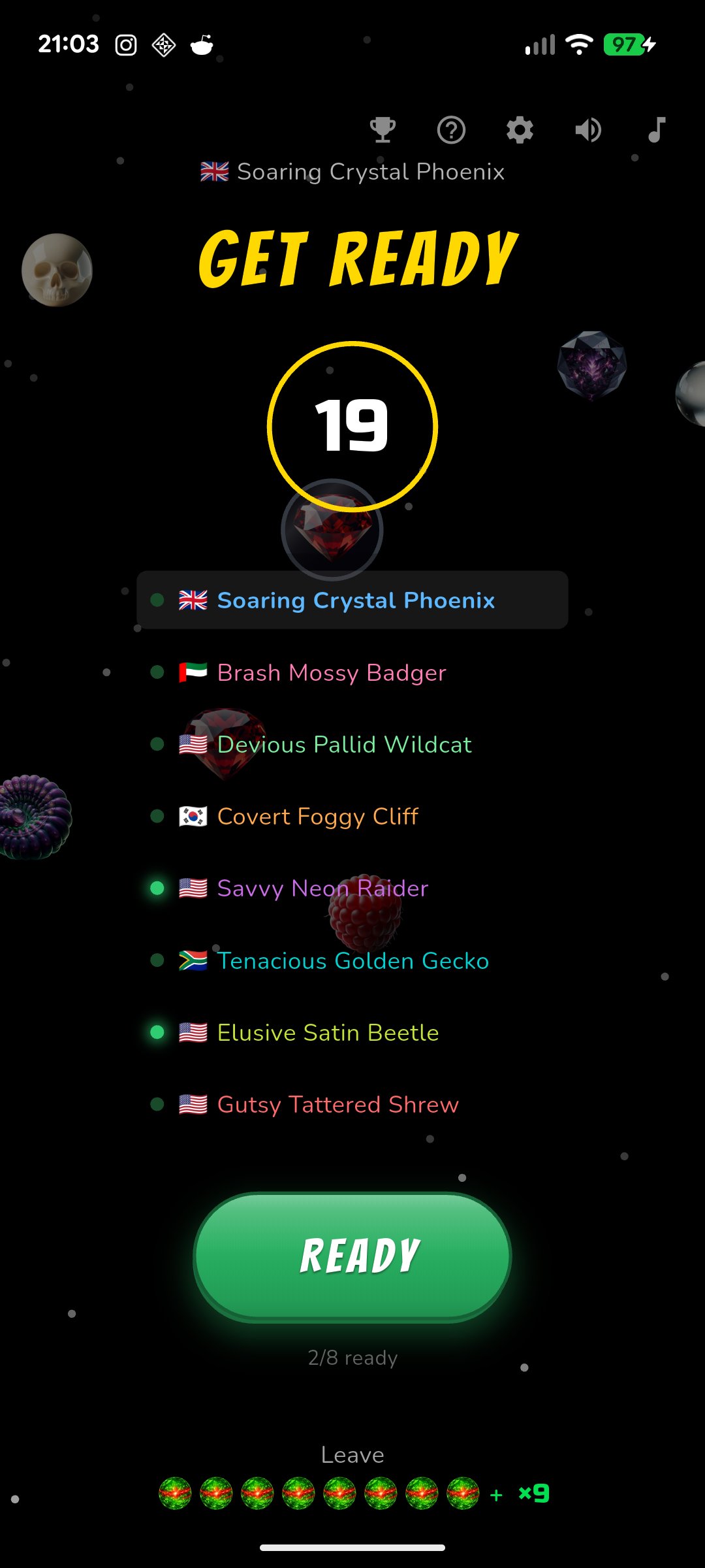 Multiplayer lobby